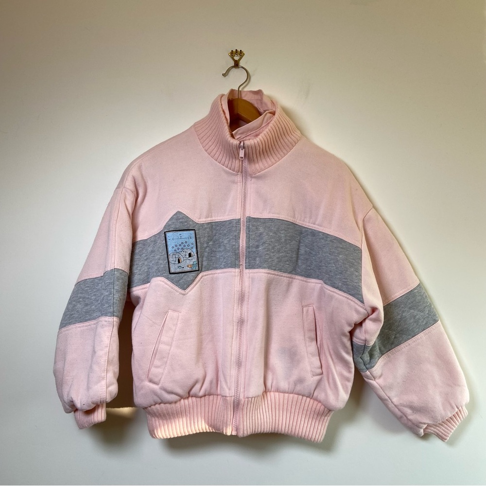 Vintage Yearbook Reversible Puffer Jacket